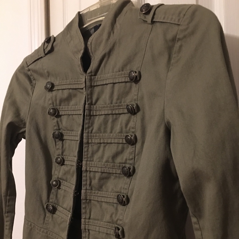 Military style Khaki jacket